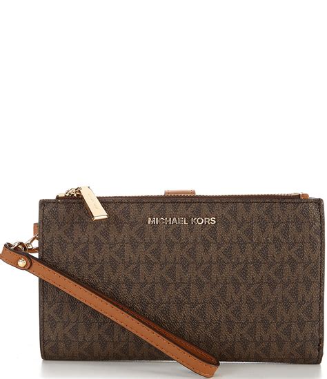 michael kors logo smartphone wristlet|Jet Set Signature Logo Smartphone Wristlet .